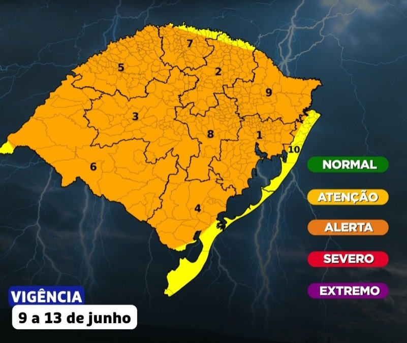 Centro de Monitoramento da Defesa Civil prevê possibilidade de geada nos próximos dias no RS