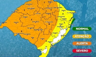 Defesa Civil prevê frio acentuado por massa de ar polar nos próximos dias no RS