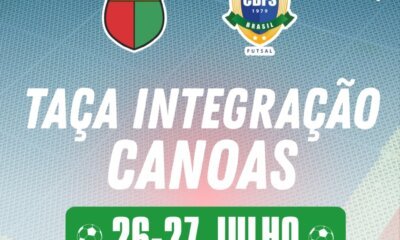  Taça Integração de Canoas nas modalidades masculino e feminino acontece neste final de semana