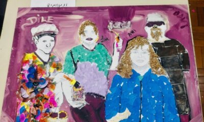 Resíduos são transformados em autorretratos que revelam expectativas de participantes do curso de Pintor Industrial no IFRS-Campus Canoas