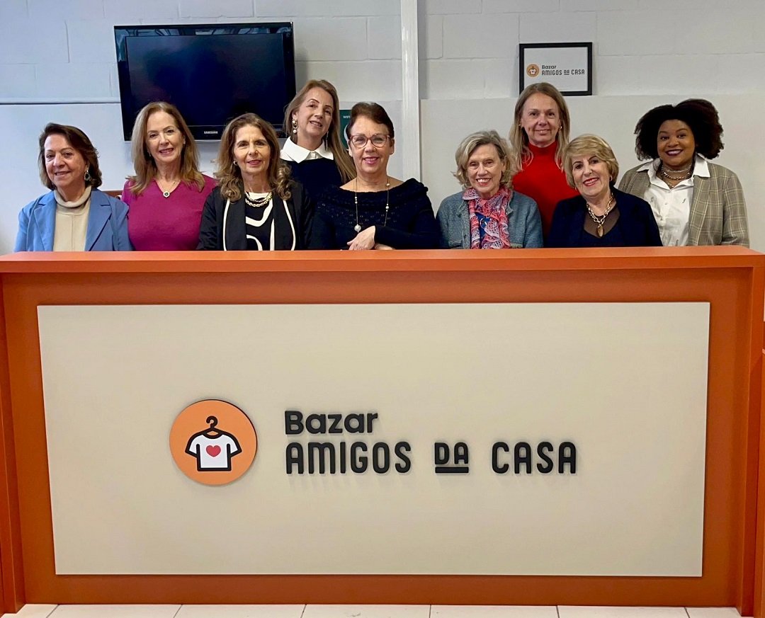 Bazar Amigos da Casa abre vagas de voluntariado intergeracional