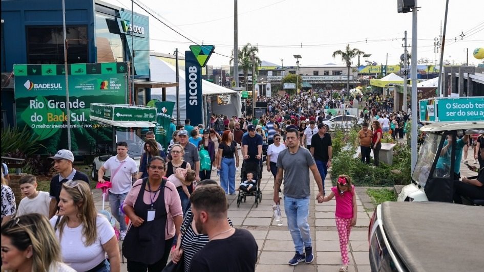 Clima favorece e Expointer registra público recorde no primeiro fim de semana