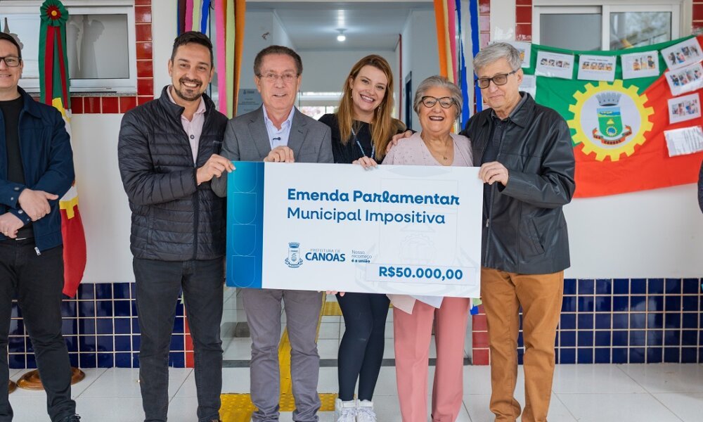 Escolas de Educação Infantil de Canoas recebem melhorias com recursos de emendas impositivas