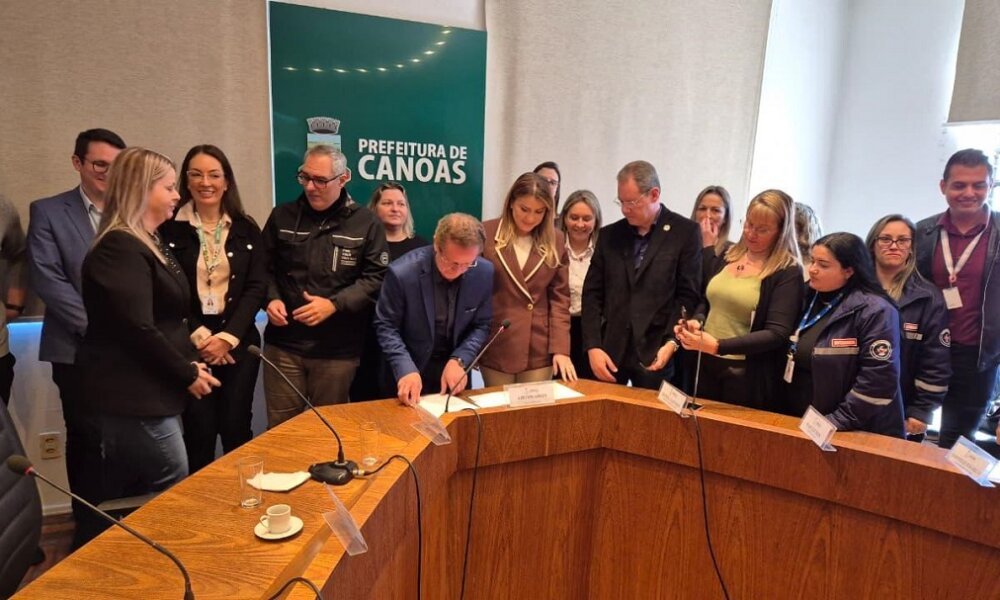 Prefeitura de Canoas firma contrato com FMSC e lança telemedicina em escolas