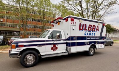 Ulbra recupera ambulância histórica para práticas do curso de Medicina