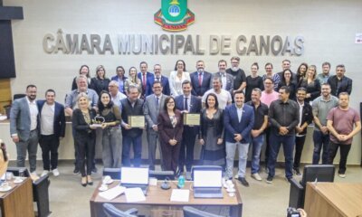 Câmara de Canoas homenageia os 45 anos da OAB Canoas e reconhece atuação do presidente da seccional gaúcha