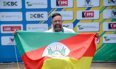 Canoense conquista ouro e prata na Copa do Brasil de Paraciclismo Estrada de 2025