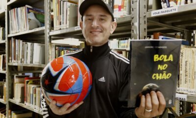 Escritor canoense Leandro Domingos participa da Feira do Livro de Porto Alegre com obra sobre futebol, polícia e jornalismo