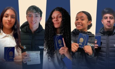 Jovens gaúchos do Partiu Futuro Reconstrução participam de intercâmbio socioeducacional na Espanha