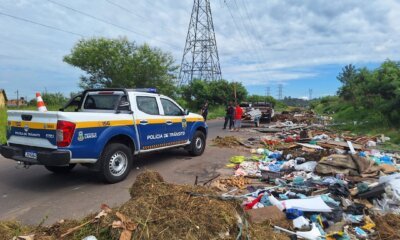 Foragido com condenação de 37 anos é preso durante fiscalização de descarte de lixo em Canoas