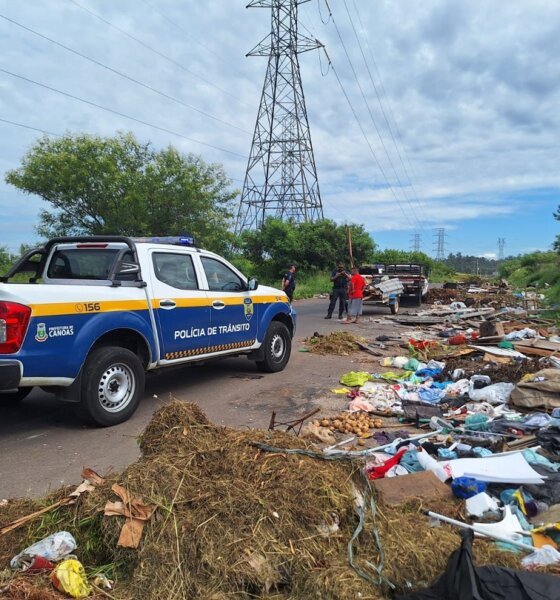 Foragido com condenação de 37 anos é preso durante fiscalização de descarte de lixo em Canoas