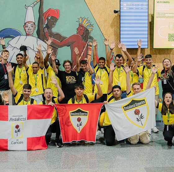 Associação Pestalozzi de Canoas participa de evento nacional paradesportivo