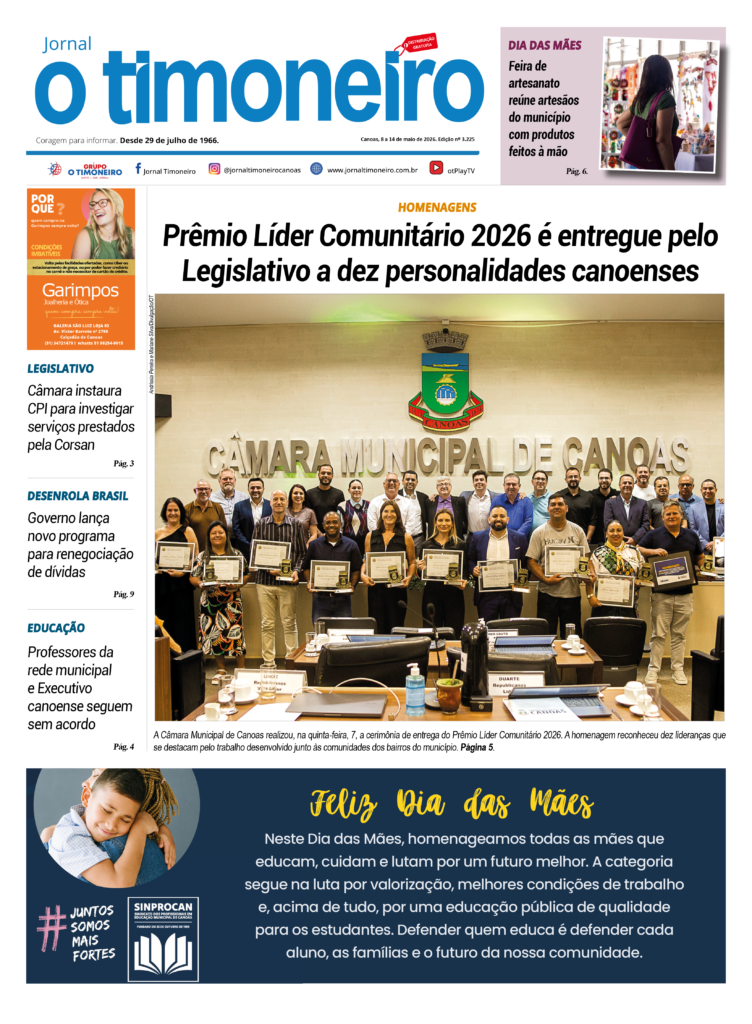 Capa O Timoneiro = Edição 3225