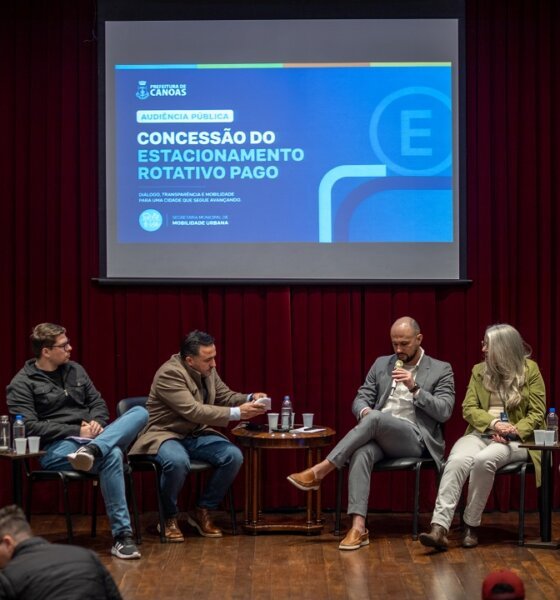 Prefeitura de Canoas apresenta novo estacionamento rotativo com mais vagas e pagamento digital