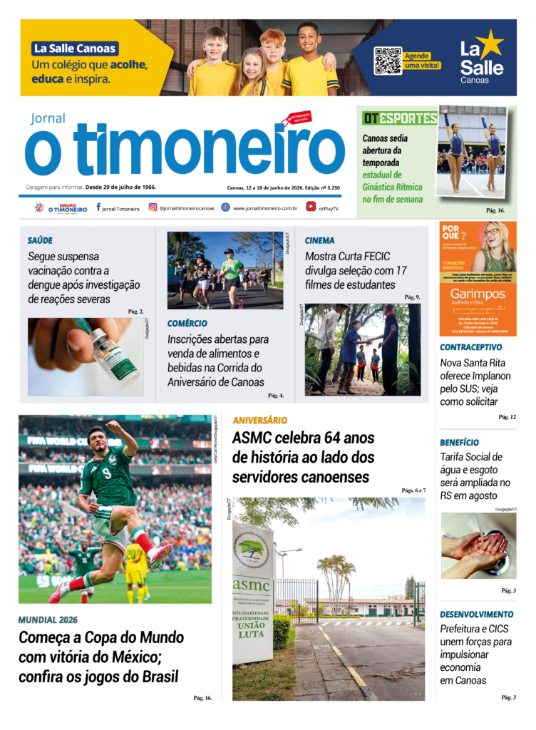 Capa O Timoneiro - Edição 3230