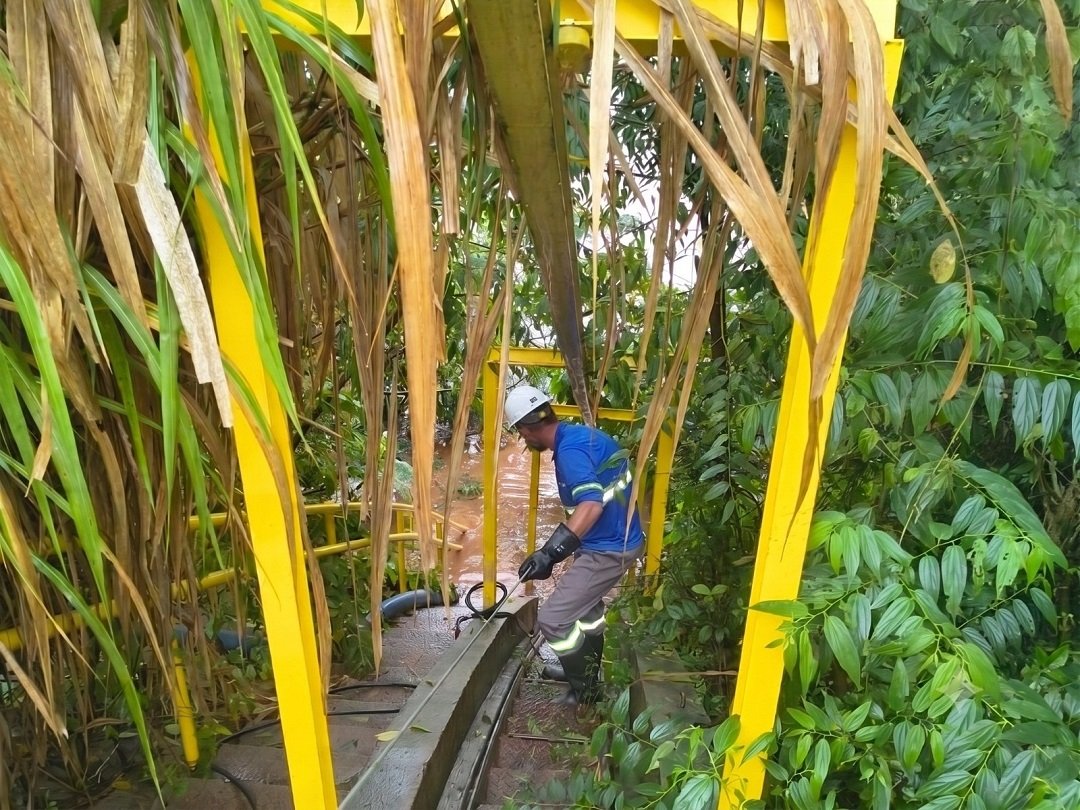 Fortes chuvas afetam abastecimento de água em nove municípios do Estado