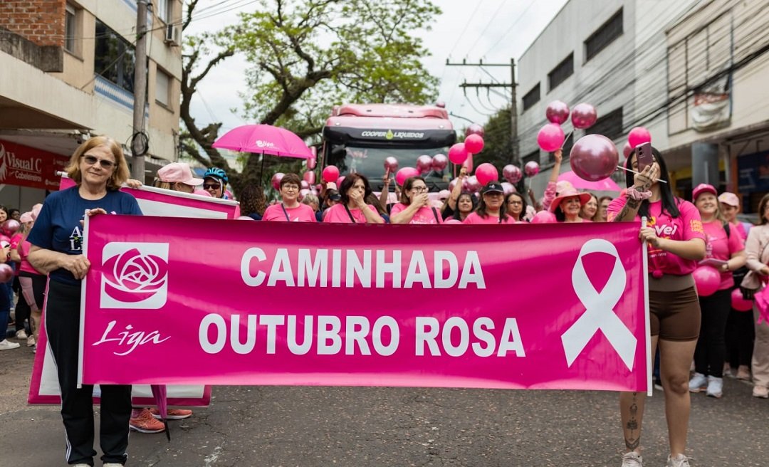 Liga Feminina de Combate ao Câncer de Canoas promove Caminhada Rosa nesta quinta-feira, 8